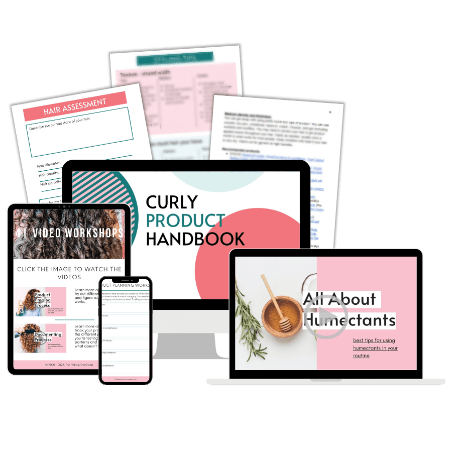 Lockiges Produkthandbuch Mockup